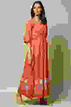 Blush Pink Cotton Printed Nightwear image number 3