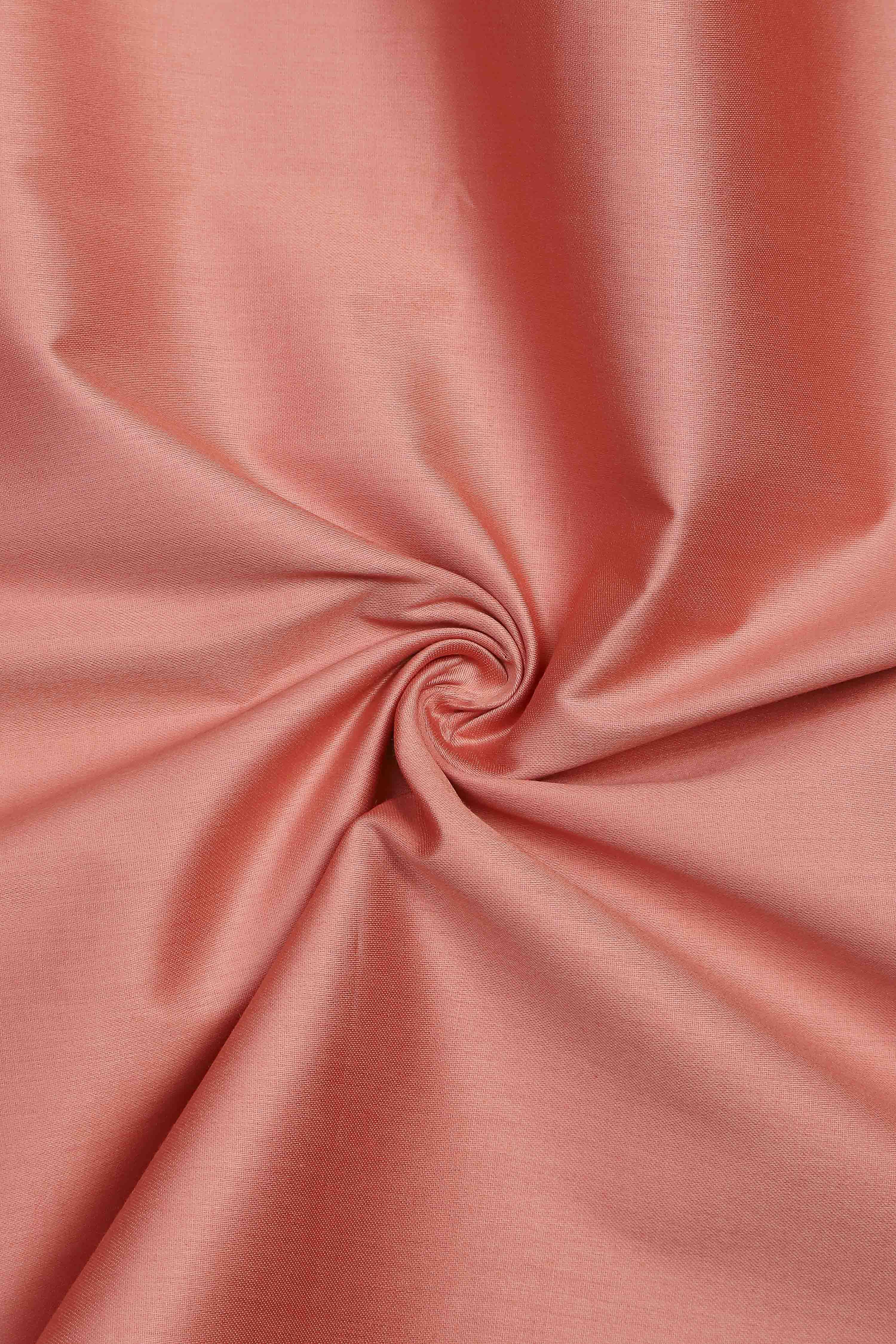 Rust Cotton Jamdani Unstitched Suit Set image number 2