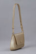 Gold PU Cross Body Bag image number 3