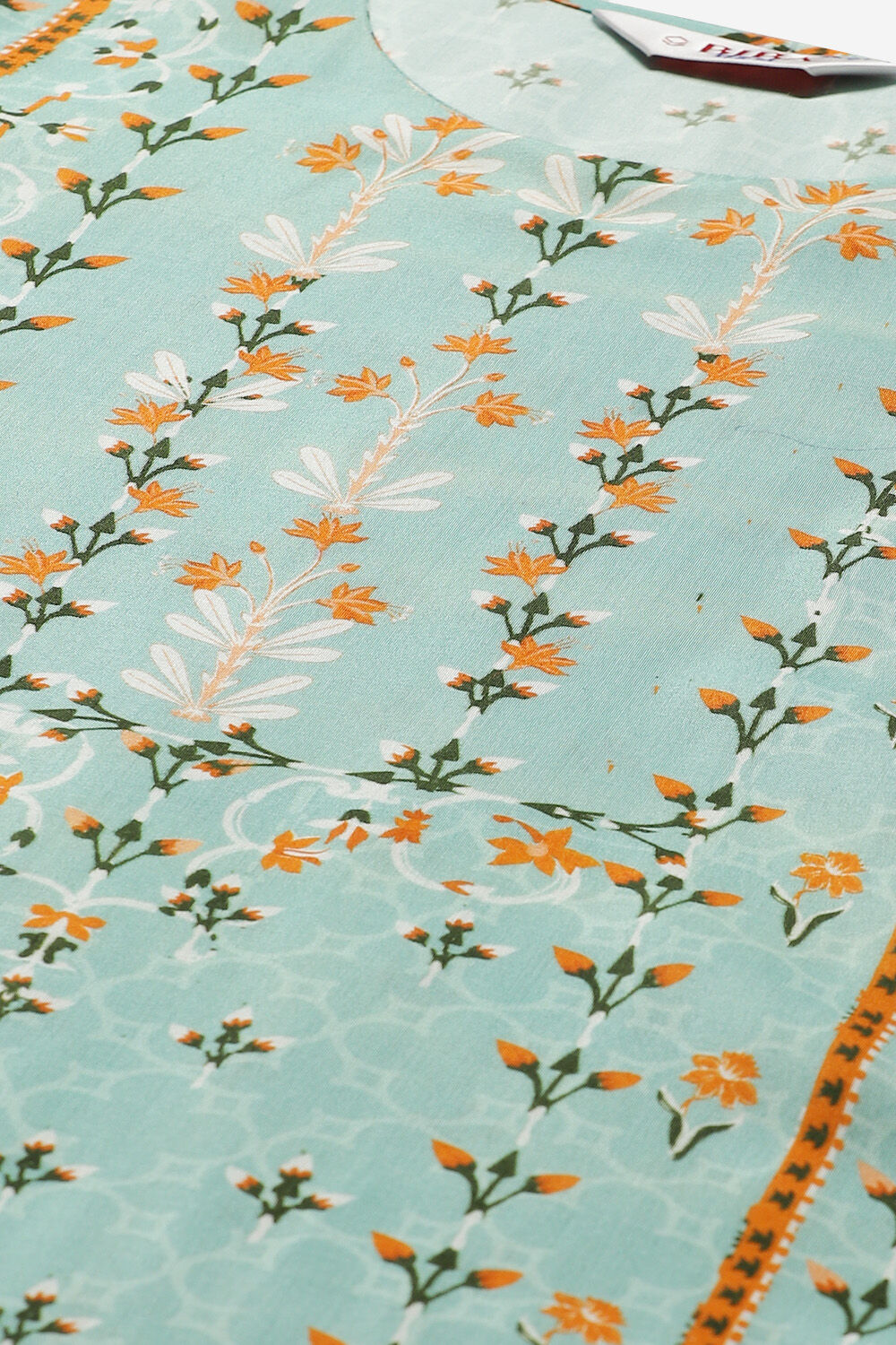 Pink Art Silk Straight Kurta image number 1