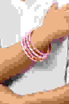 Pink & Green Kids Bangles image number 3