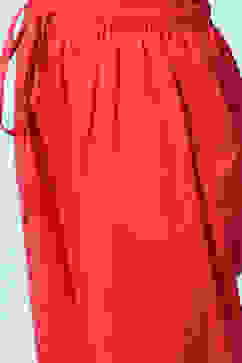 Green Cotton Flared Kurta Straight Palazzo Suit Set image number 2