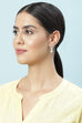 Pink Green Earrings image number 3