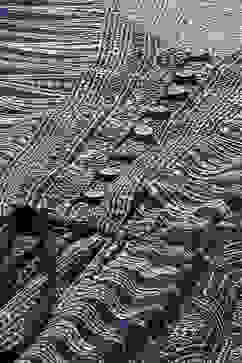 Indigo LIVA Fusion Printed Dress image number 1