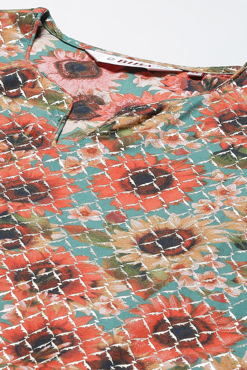 Black Cotton Straight Kurta Slim Pant Suit Set image number 1