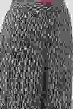 Black and Beige Printed Straight Kurta Set image number 2