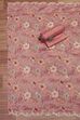 Teal Cotton Printed Embroidered Unstitched Suit Set image number 3