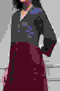 Teal Viscose Rayon Straight Printed Kurta Pants Set image number 1