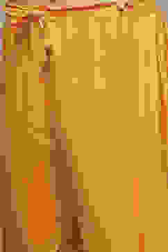 Orange Cotton Blend Straight Kurta Palazzo Suit Set image number 2