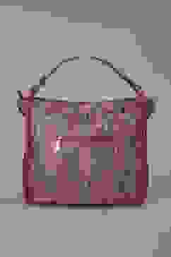 Tan PU Hobo Bag image number 1