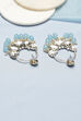 Light Blue Alloy Earrings image number 2
