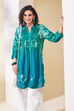 Green Viscose Rayon Straight Kurta image number 7
