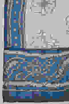 Blue Cotton Kalidar Kurta Palazzo Suit Set image number 3