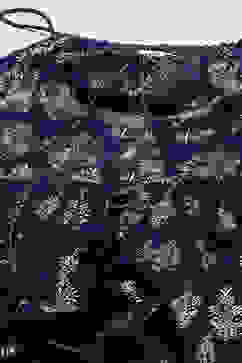 Dark Purple Polyester Tiered Dress image number 1