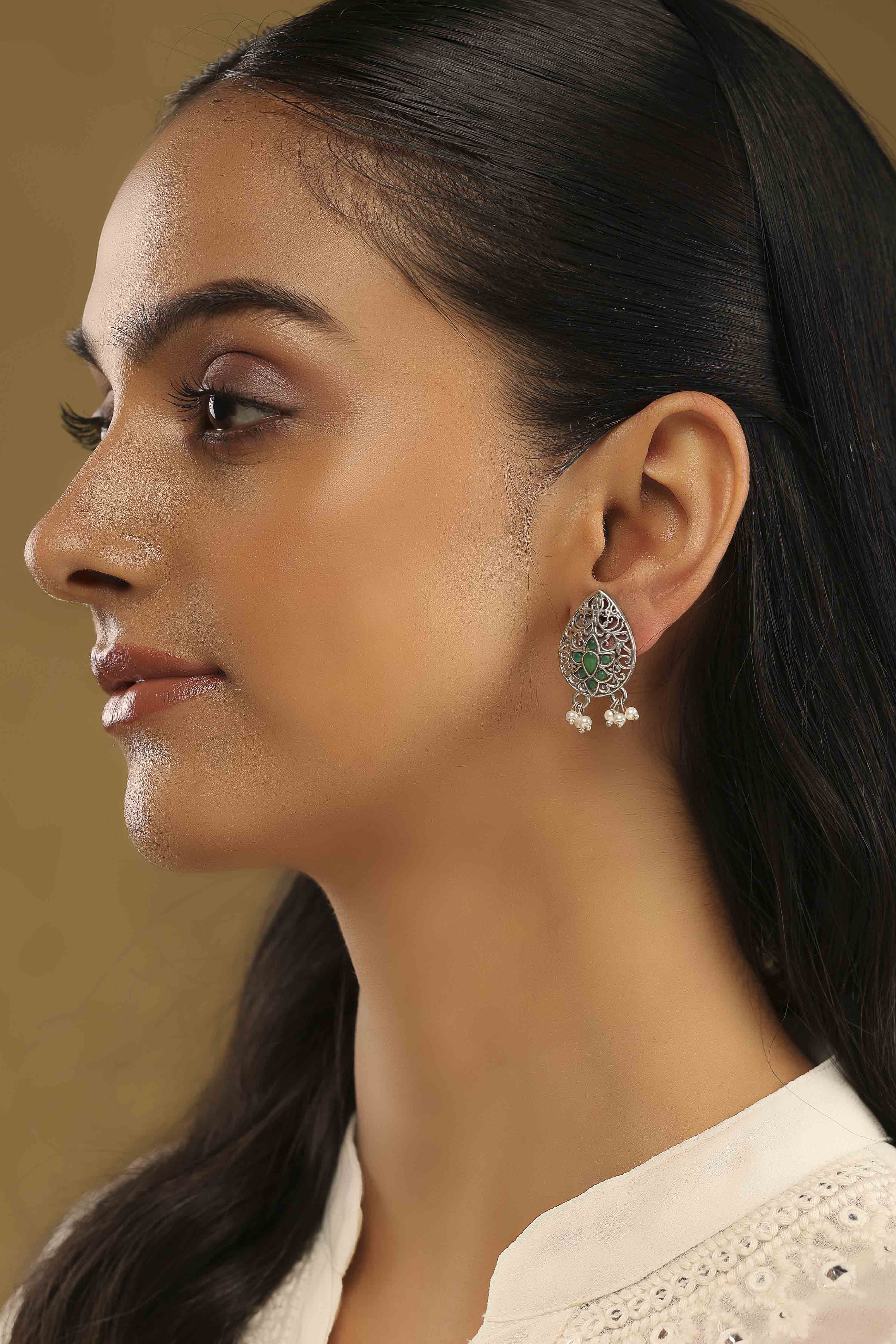 Green Brass Studs image number 3