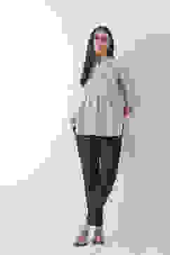 Bottle Green Cotton Solid Fitted Pants image number 0