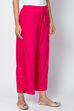 Black Viscose Solid Palazzo image number 1