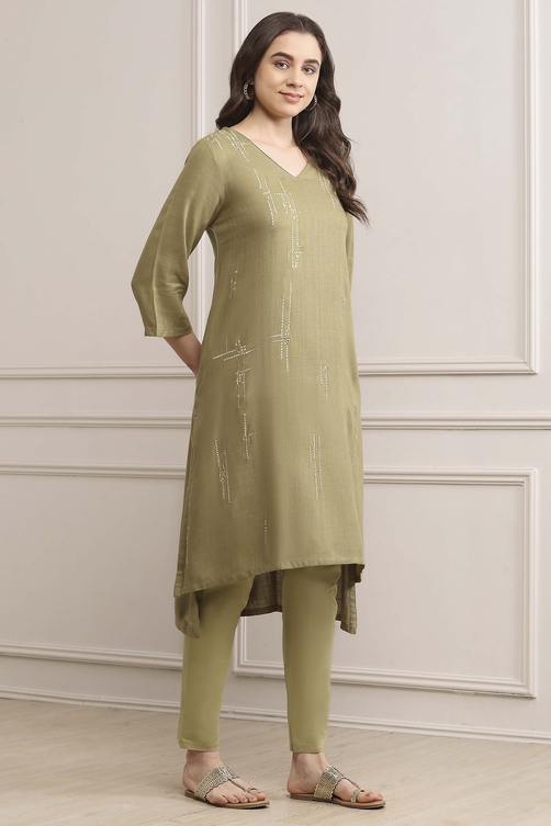 Green Kurti