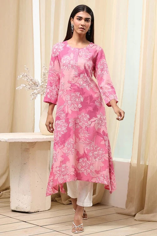 Straight Flared Kurta Suit Set