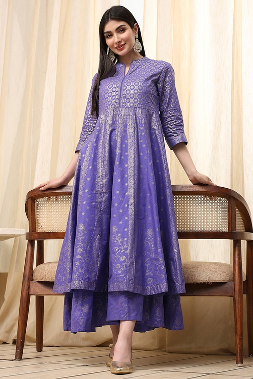 Layered Anarkali Dress