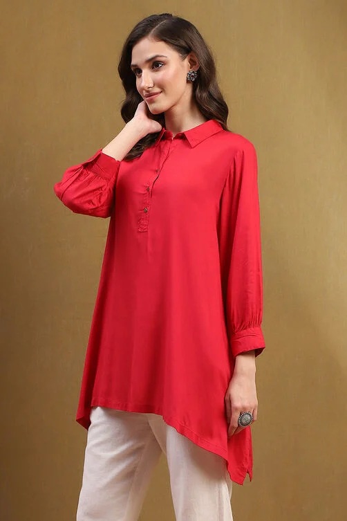 BIBA's Deep Red Kurta