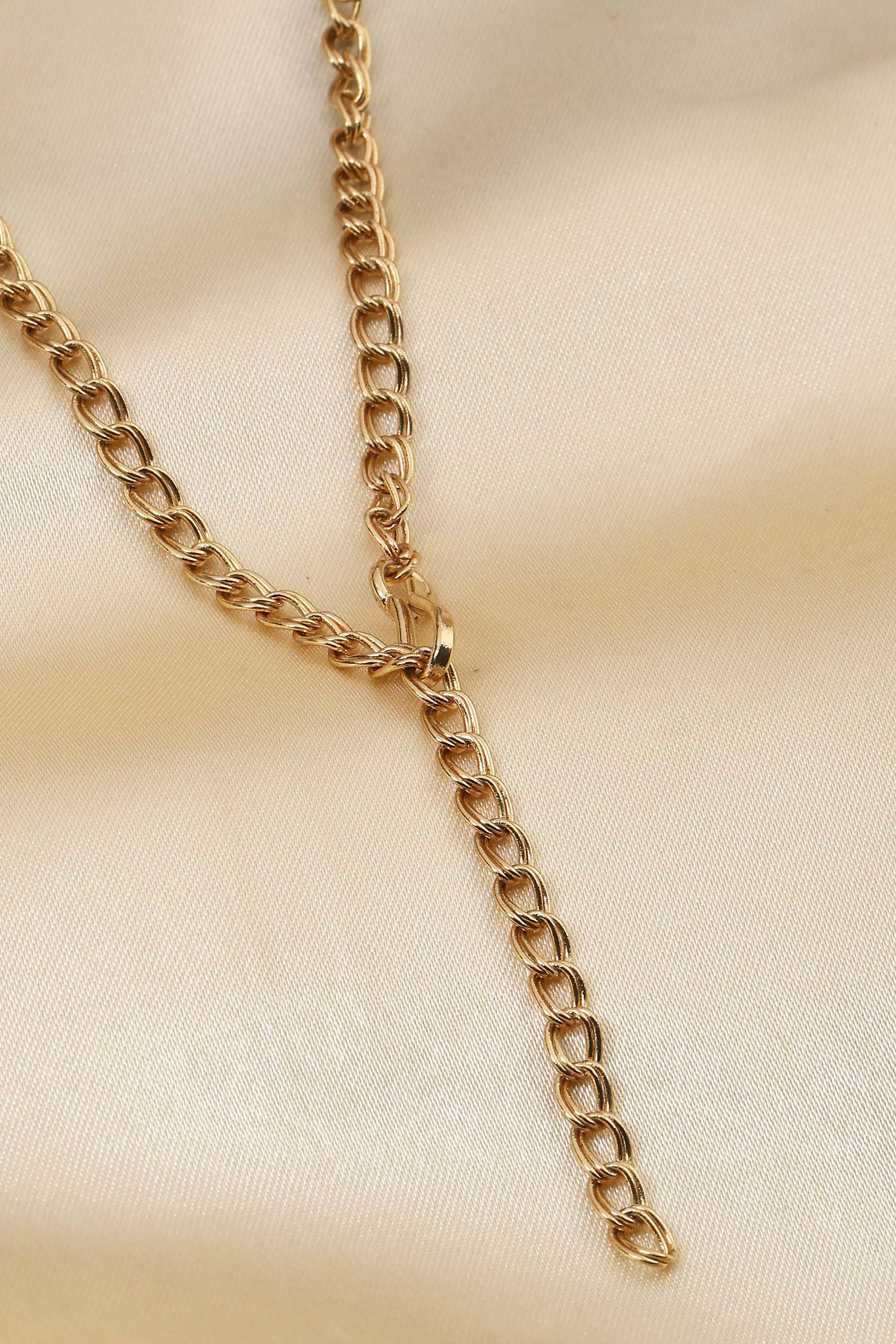 Multicolor Brass Necklace Set image number 4