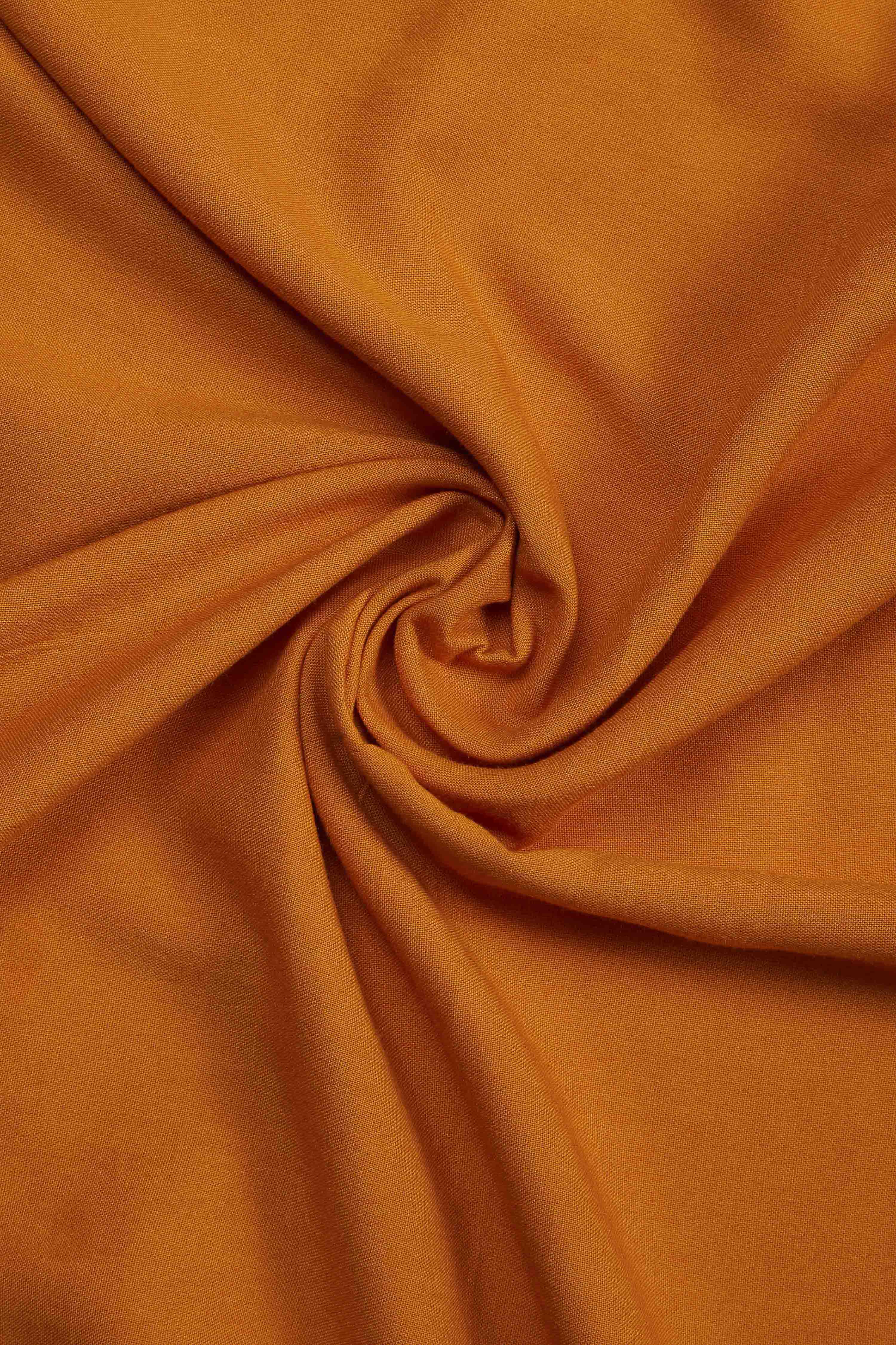 Yellow Organza Rajasthani Print Unstitched Suit Set image number 2