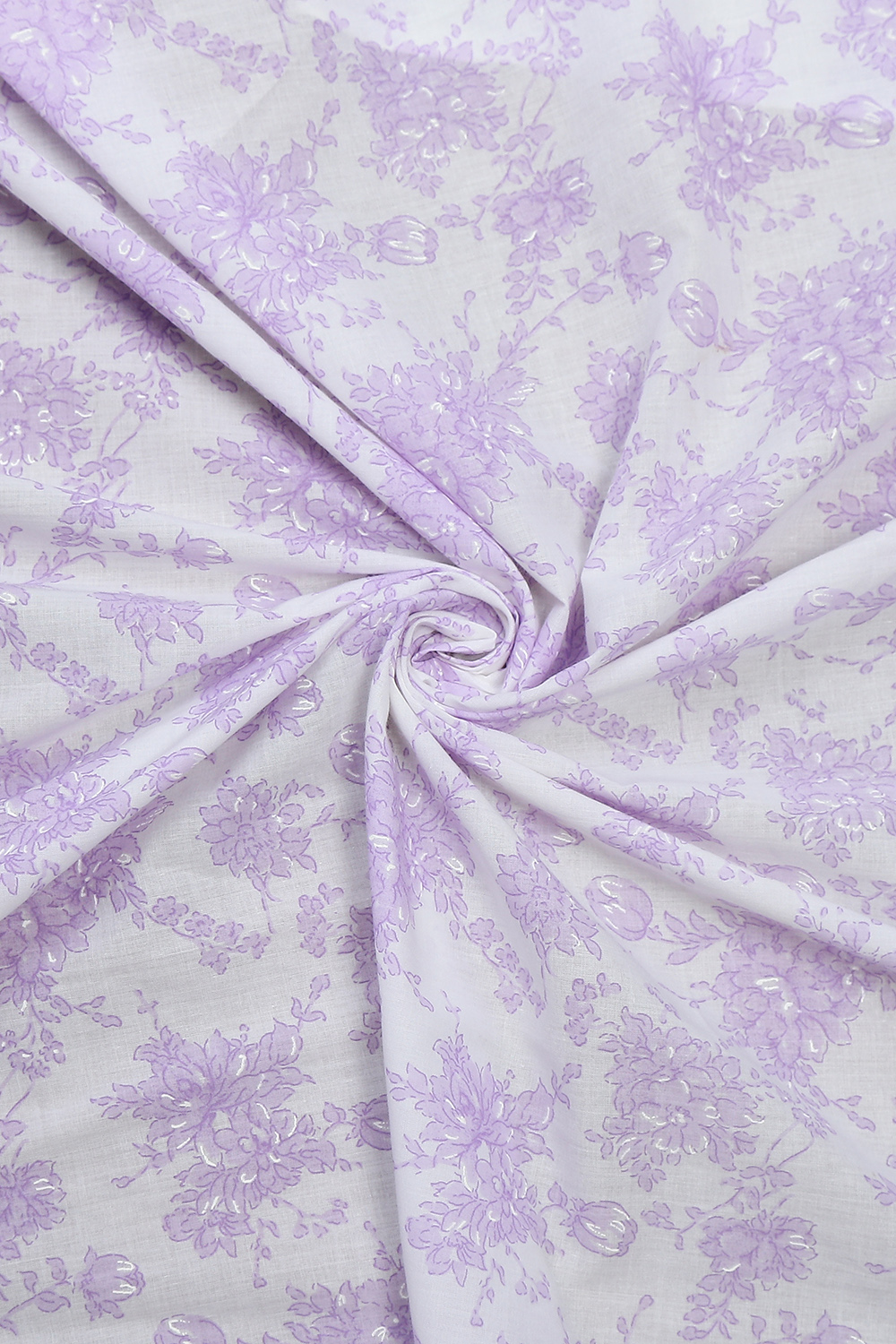 Peach Cotton Hand Embroidered Unstitched Suit Set image number 2