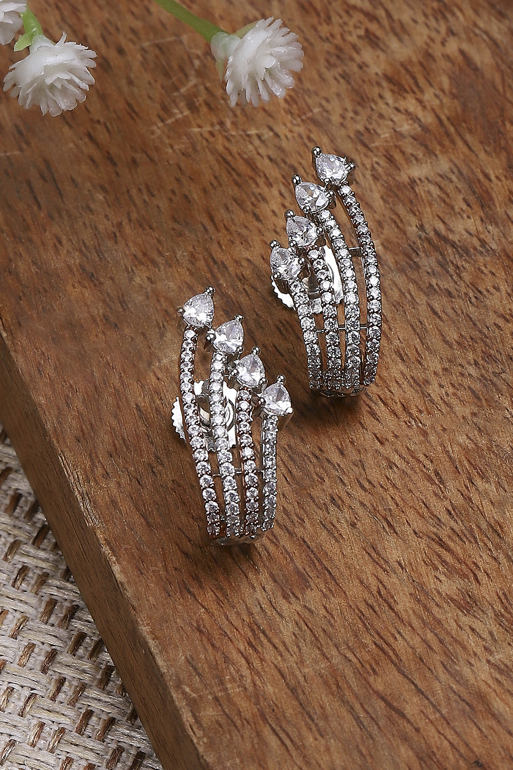 White Brass Huggies image number 0