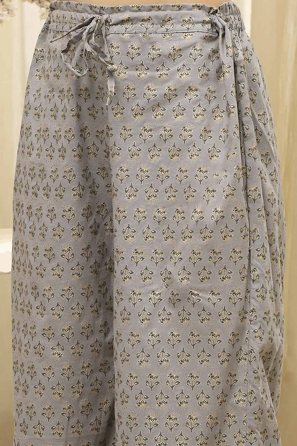 Assorted Cotton Hand Block Print Unstitched Suit Set image number 3