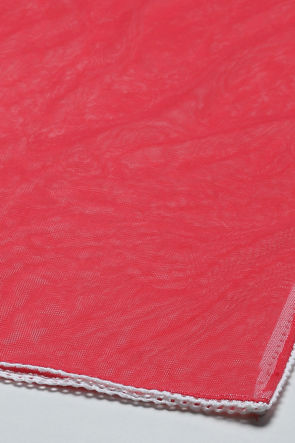 White Cotton Floral Printed Kurta and Palazzo Suit Set image number 3