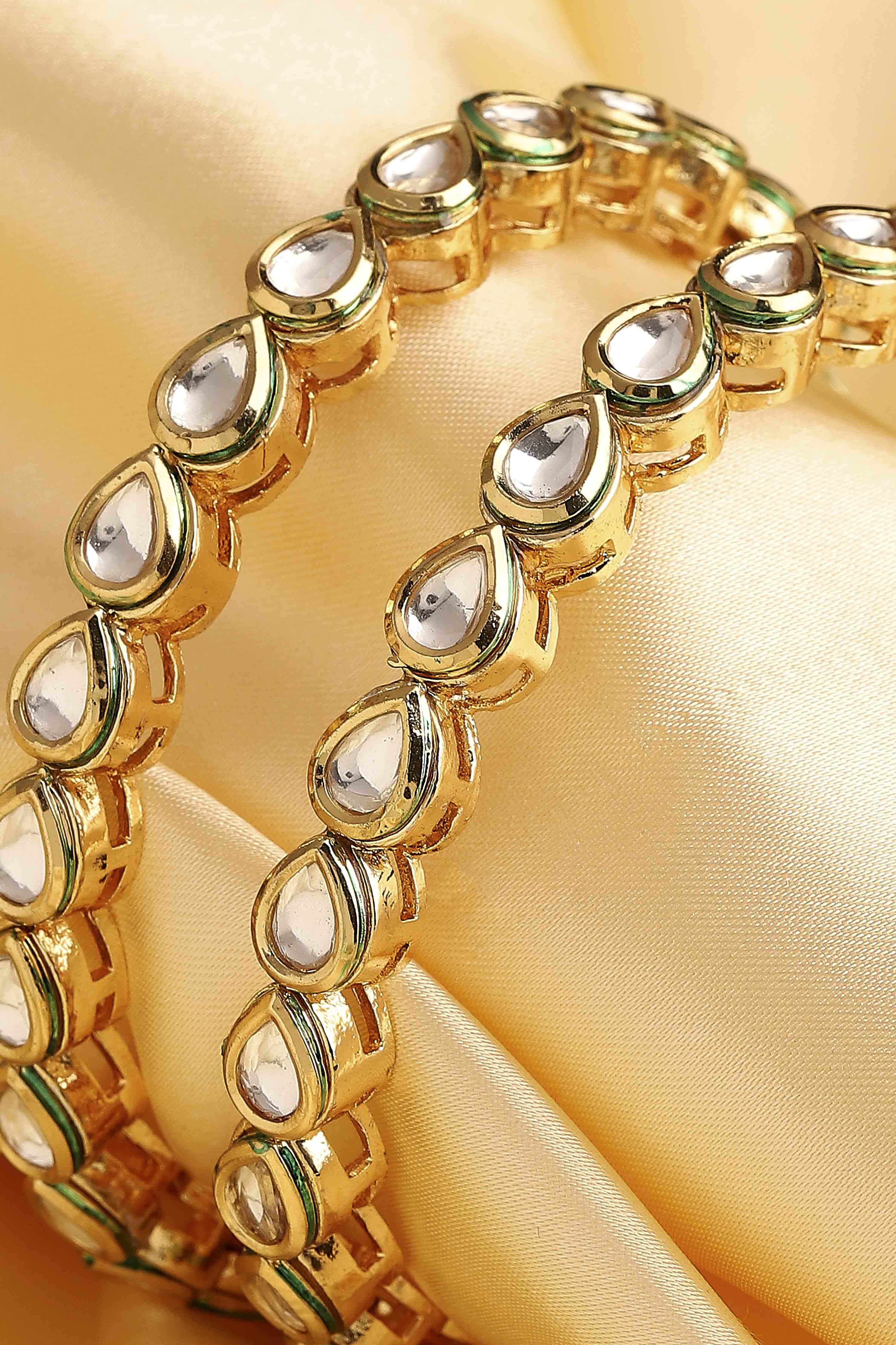 Gold Brass Bangle image number 5