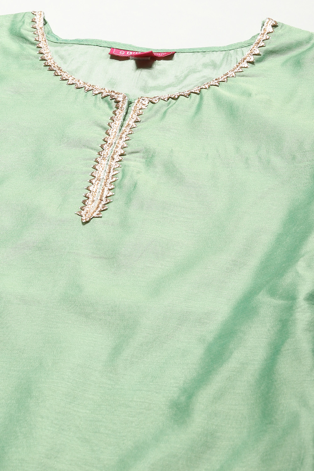 Yellow Art Silk Straight Kurta Set image number 1