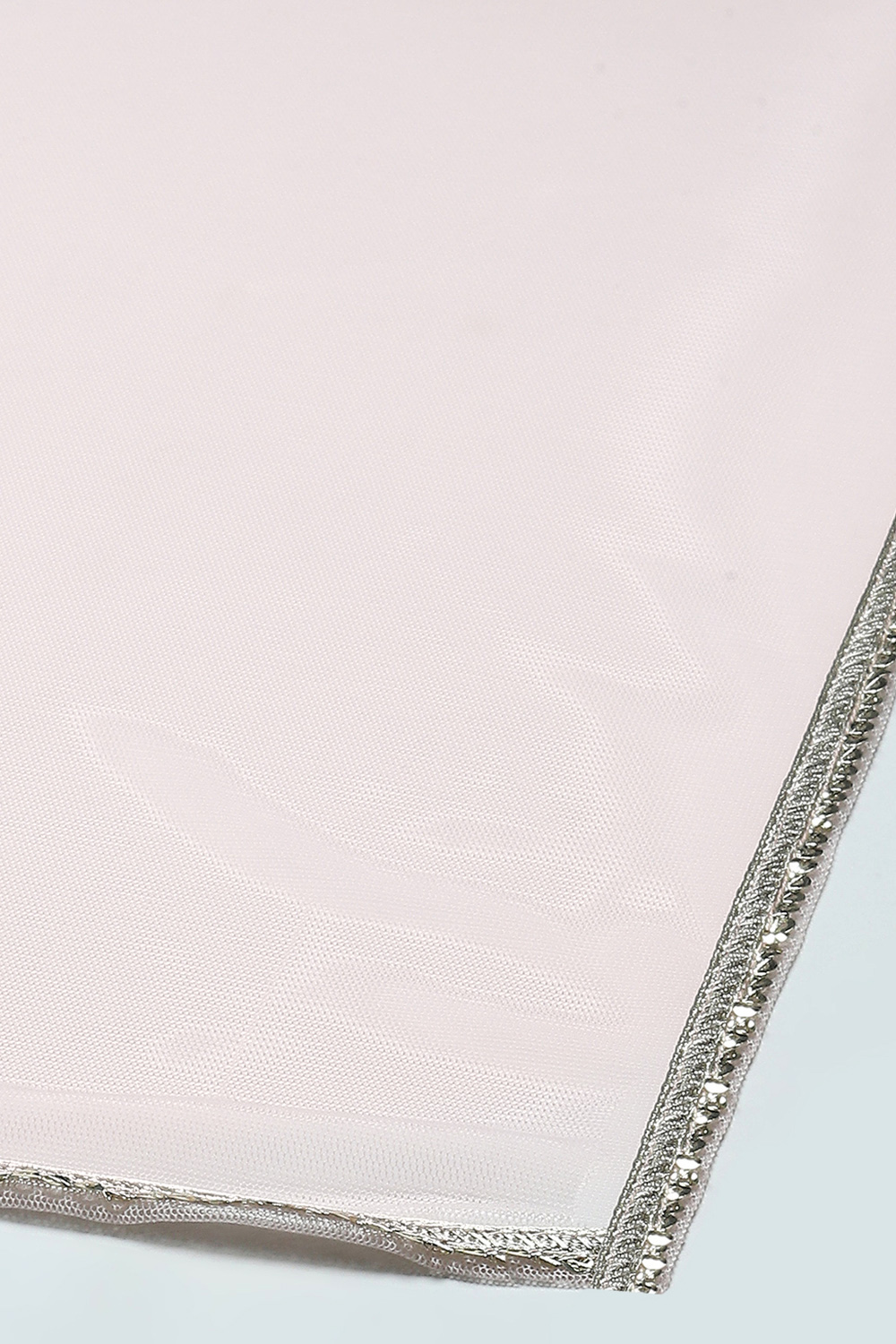 Pink Embroidered Georgette Peplum Sharara Suit Set image number 3