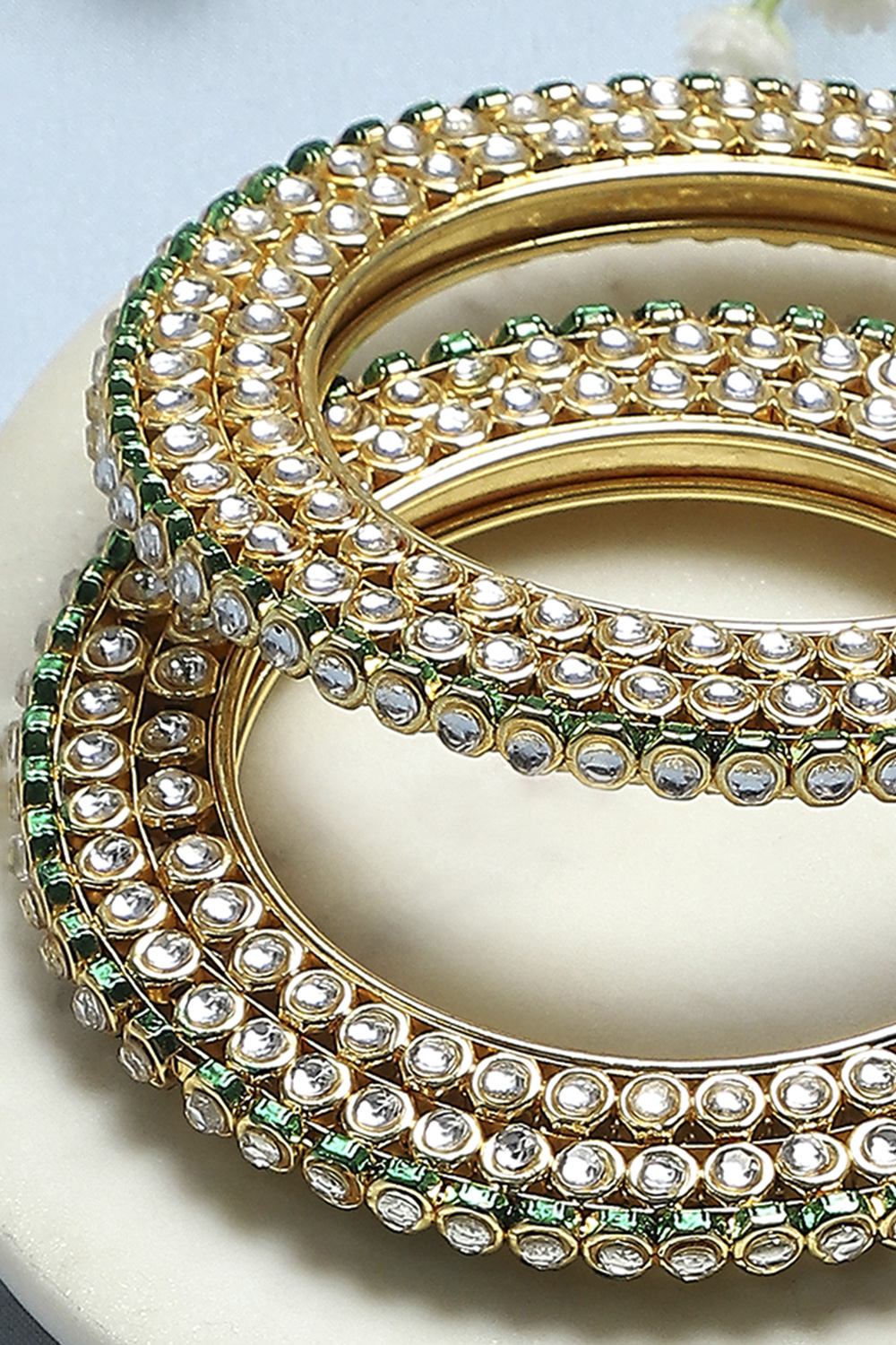 Green Alloy Bangle image number 2