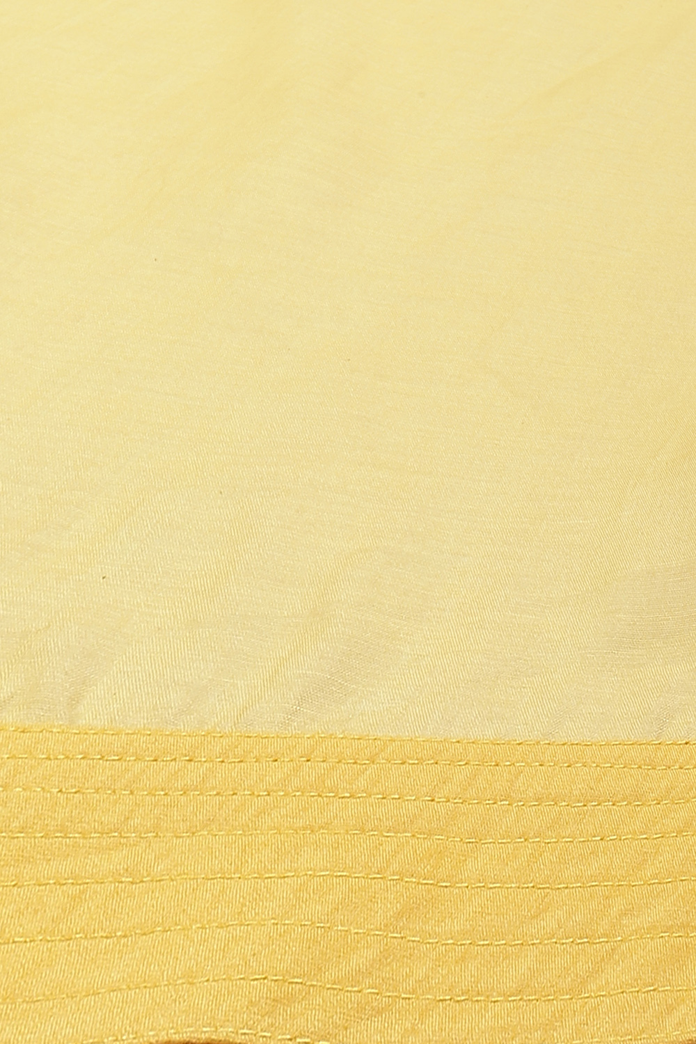 Rohit Bal Yellow Cotton Silk Straight Embroidered Suit Set image number 3