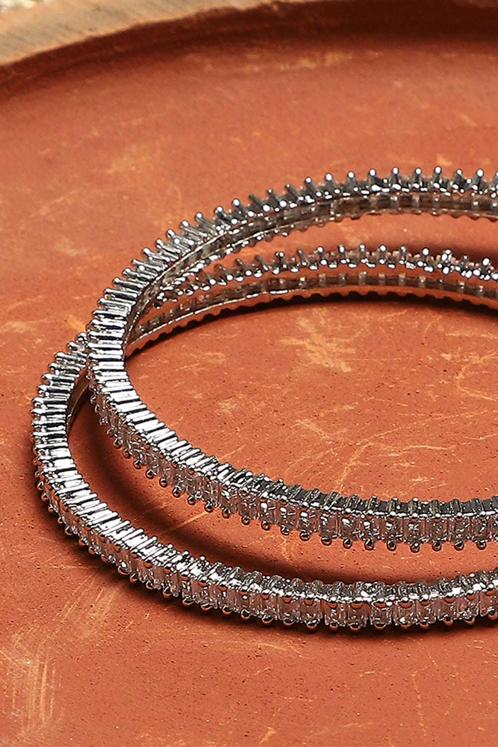 White Alloy Bangle image number 2