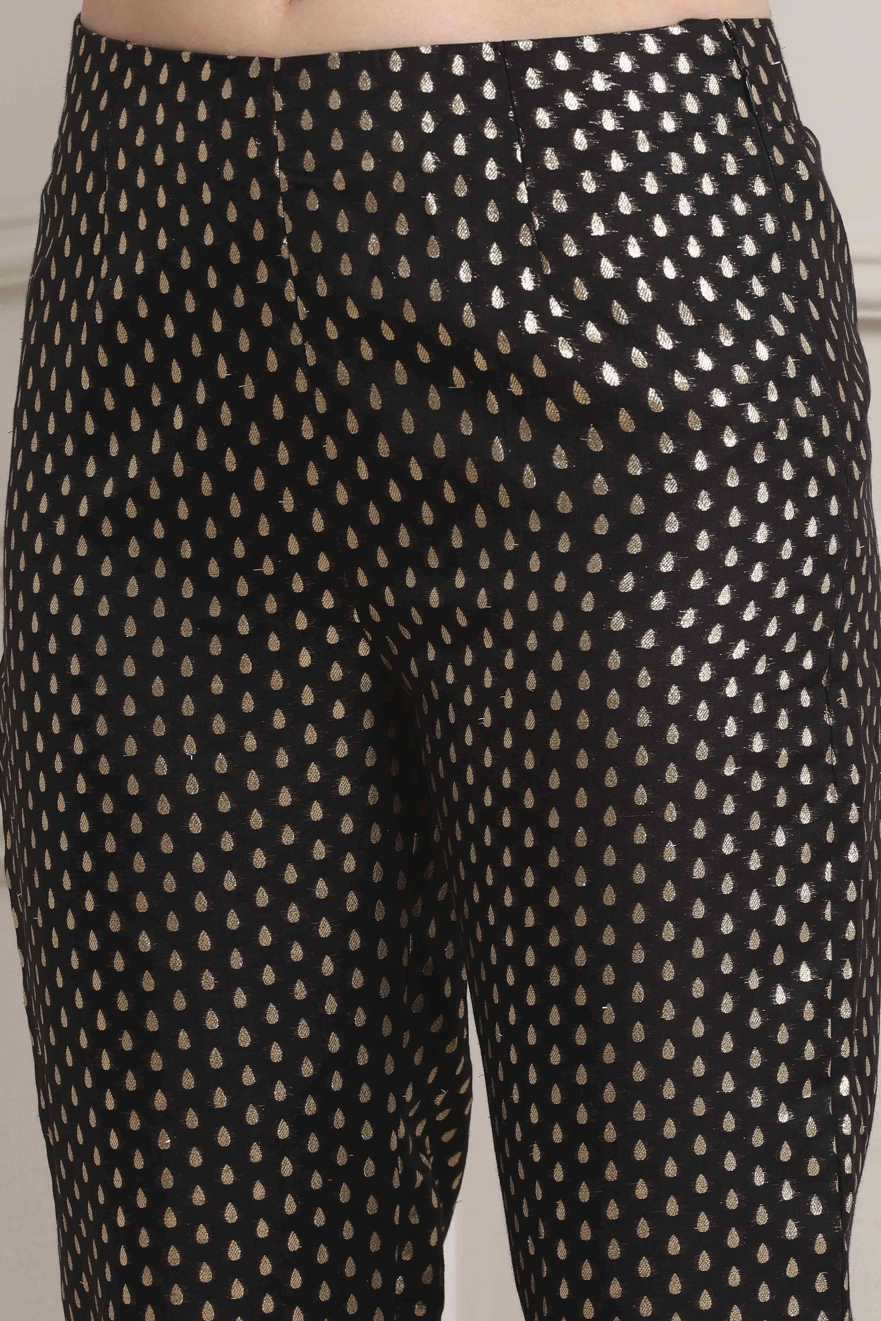 Yellow Viscose Rayon Straight Kurta Pants Set image number 2