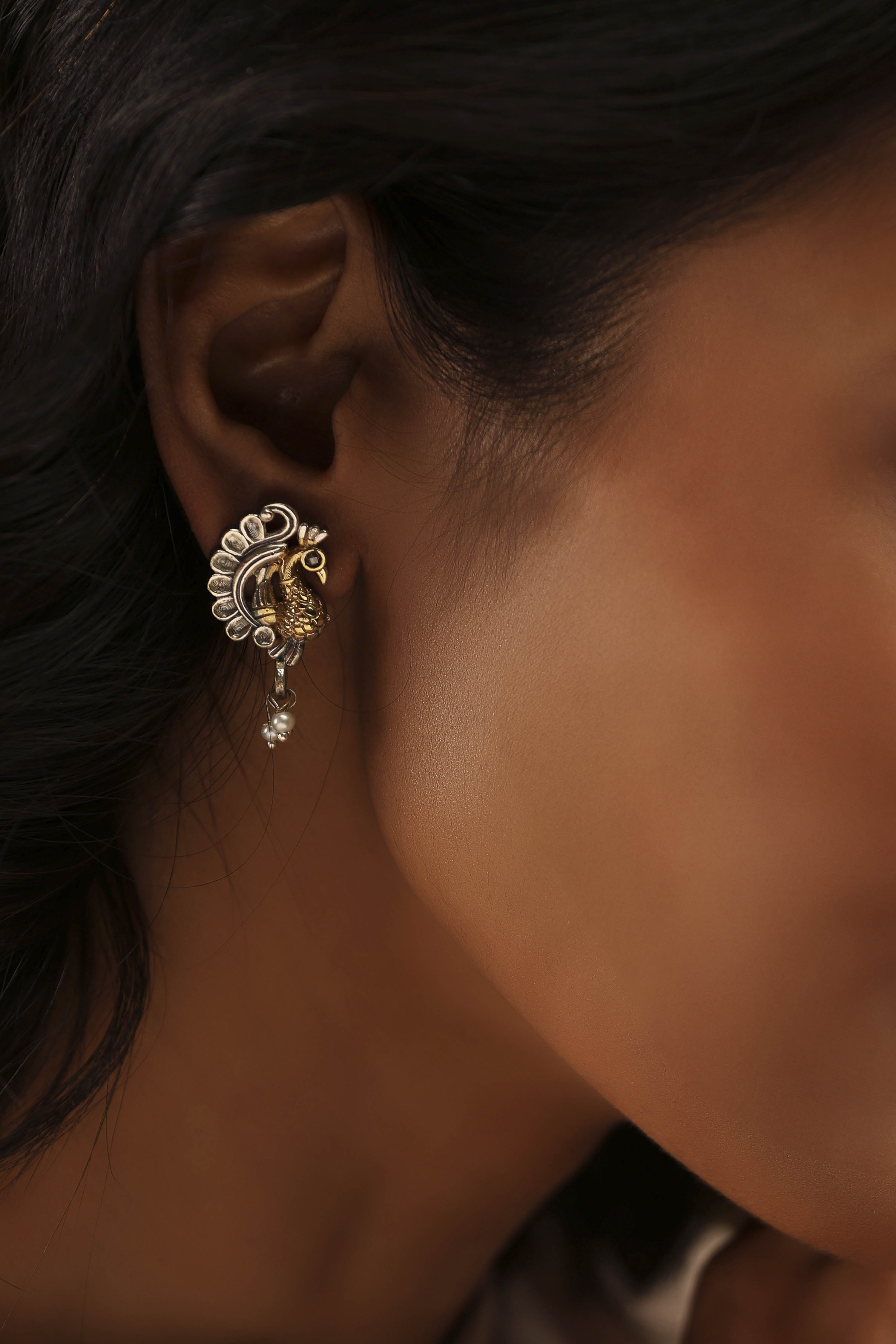 Oxid Gold Brass Studs image number 1