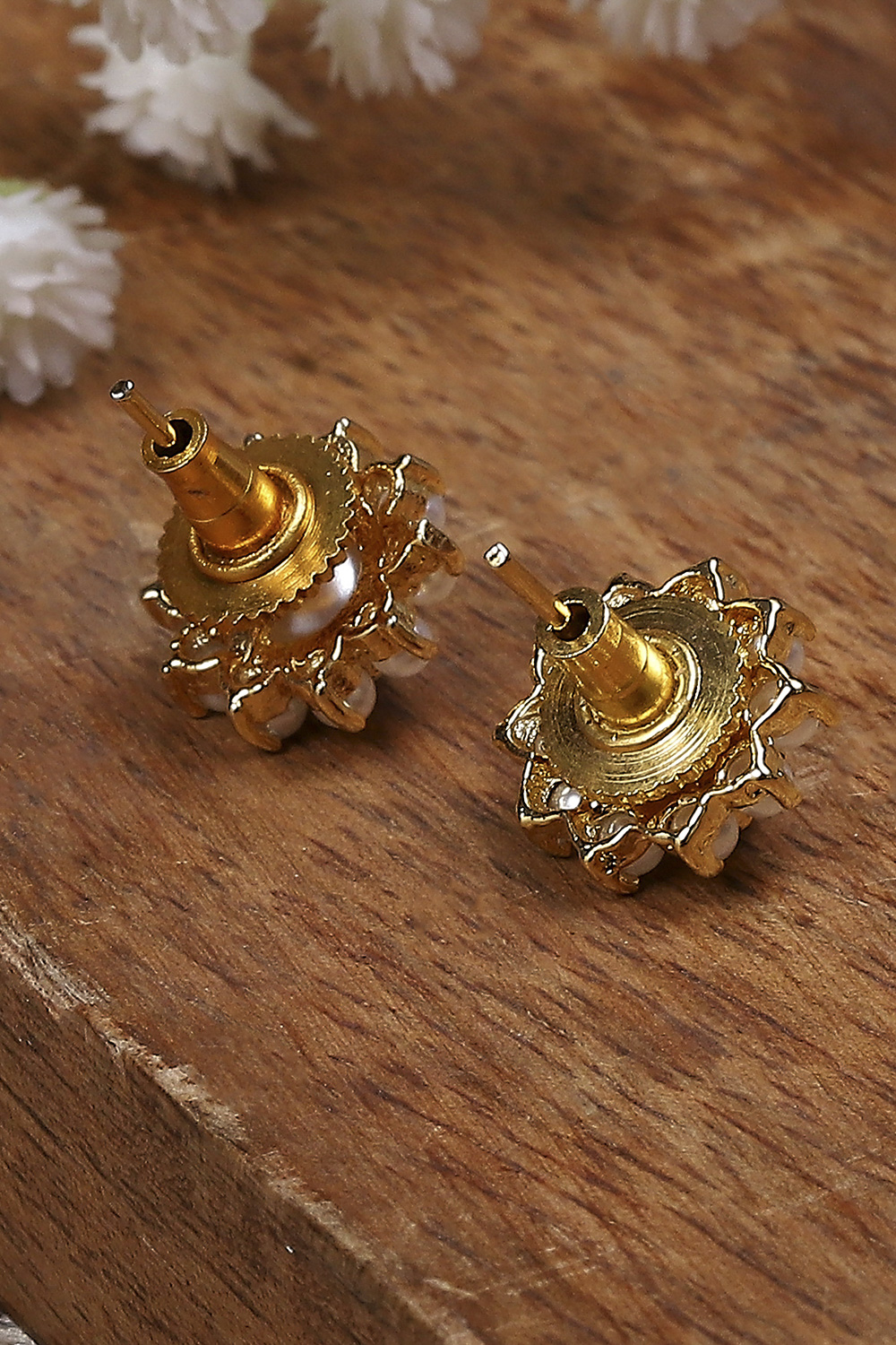 Pearl Embellished Earrings image number 2