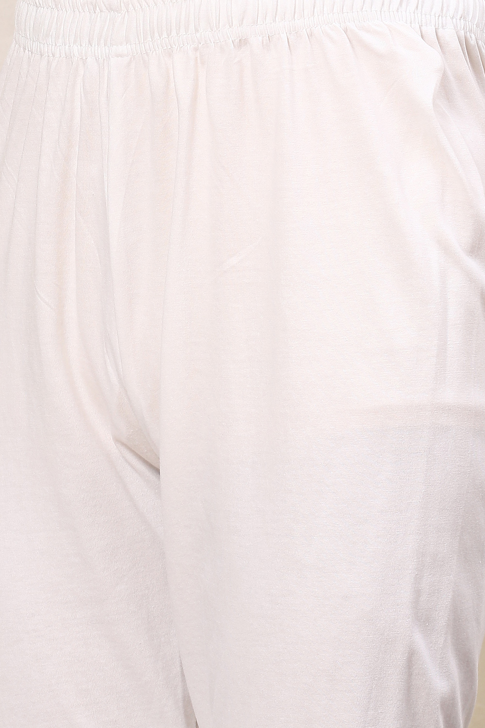 Black Cotton Anarkali Kurta Churidar Suit Set image number 3