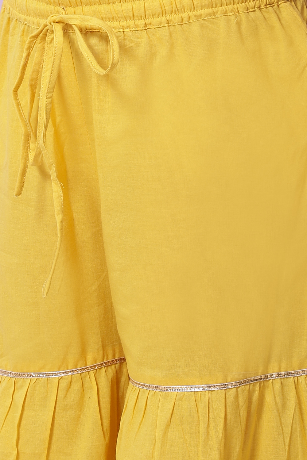 Pink Art Silk Straight Kurta Sharara Suit Set image number 2