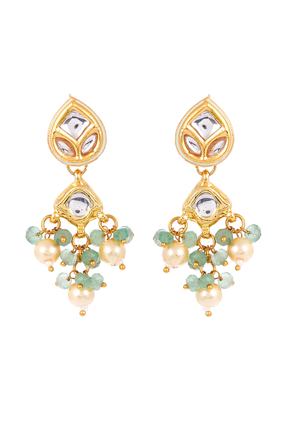 Mint Green & Pink Necklace Set image number 2