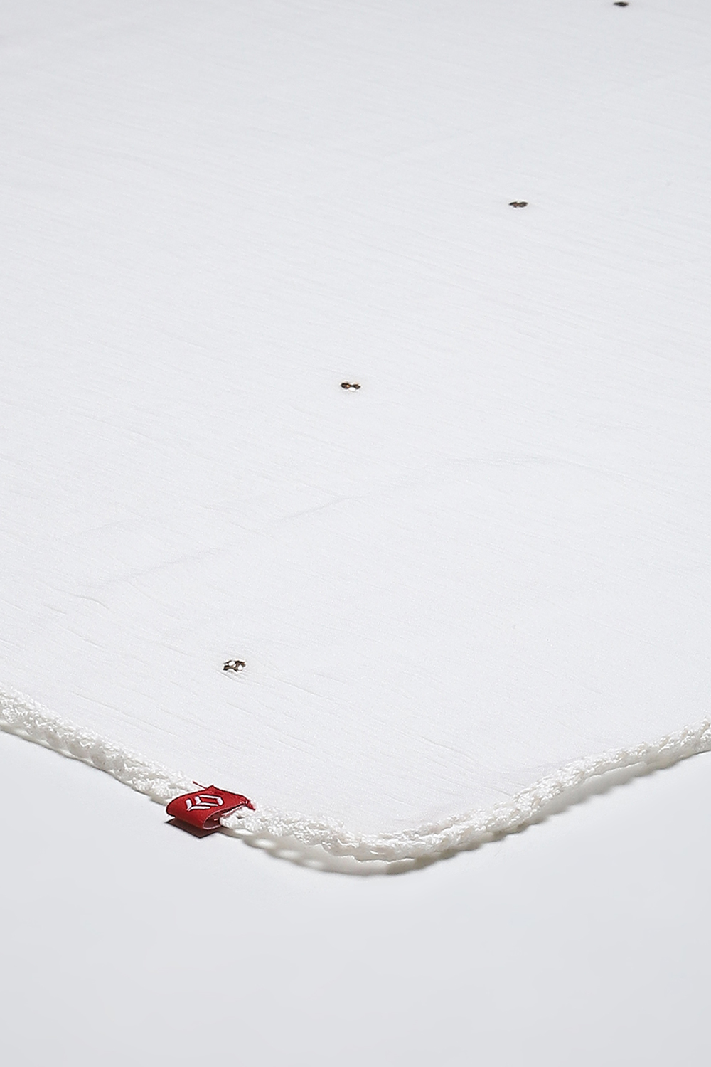 Red Cotton Blend Printed Dupatta image number 1