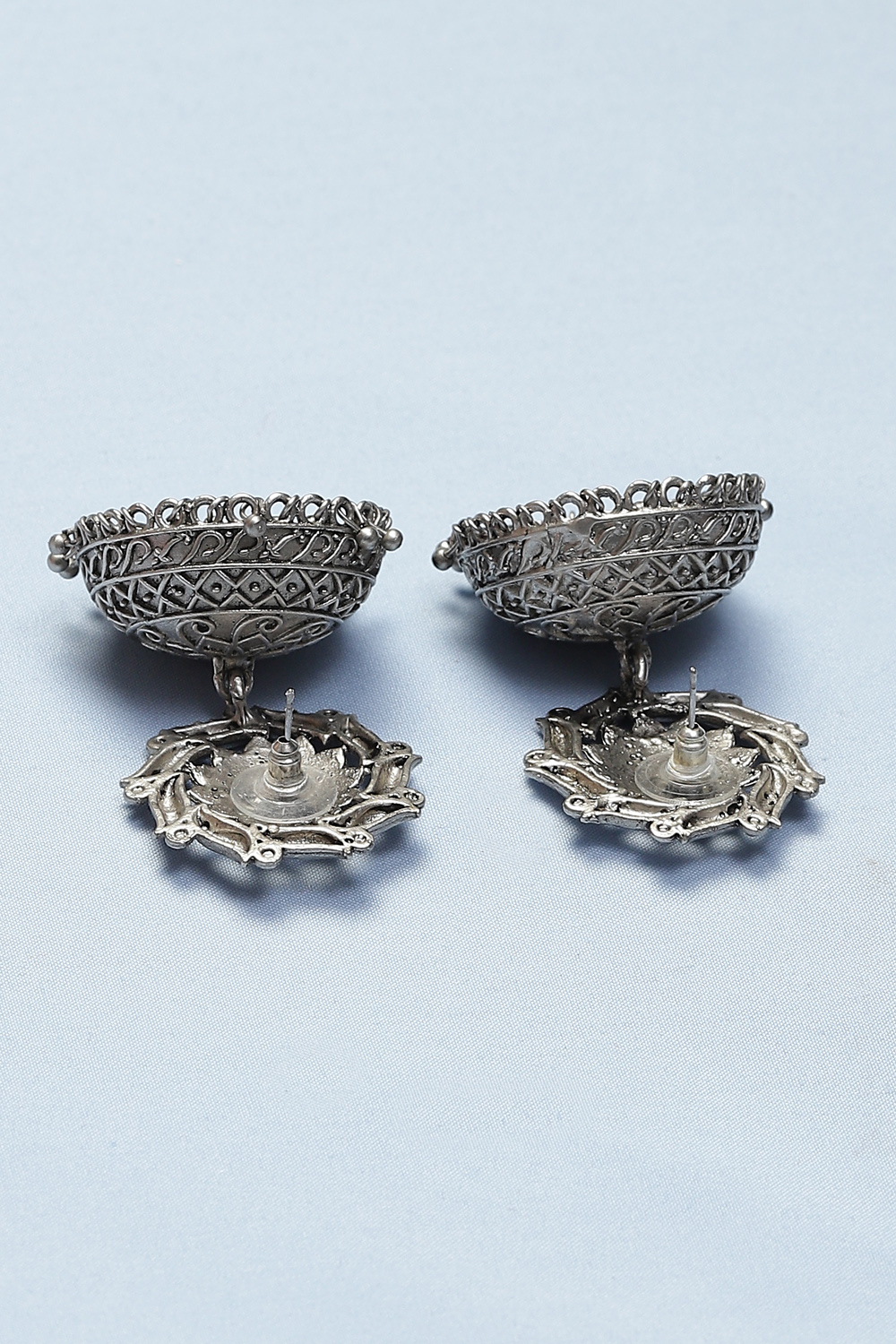 Oxidised Earrings image number 2