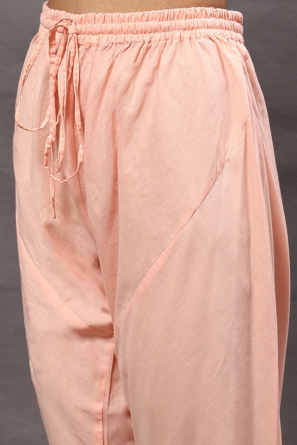 Rohit Bal Powder Blue Cotton Blend Anarkali Kurta Suit Set image number 2