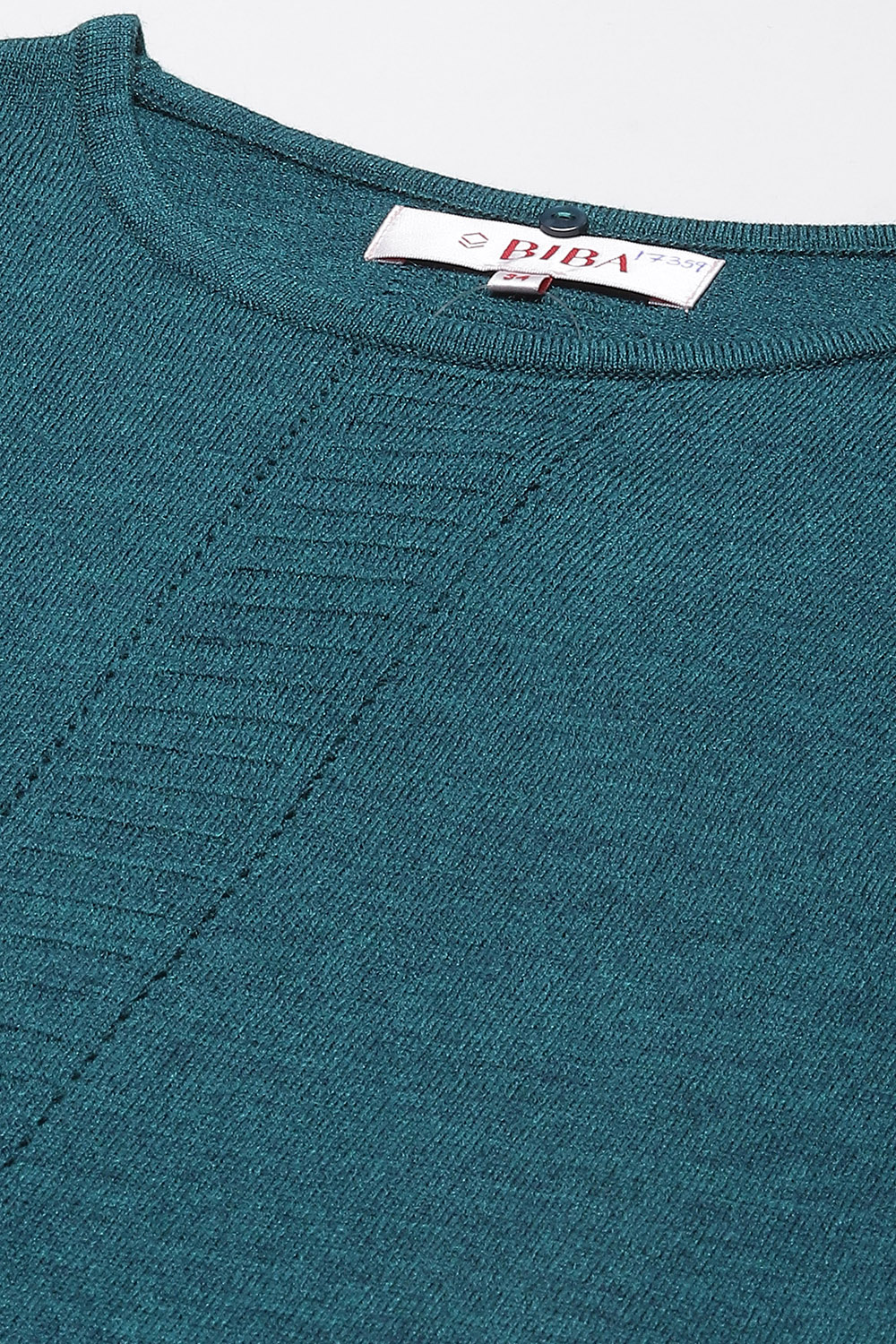 Black Acrylic Straight Scarf Set Yarndyed Kurta image number 1