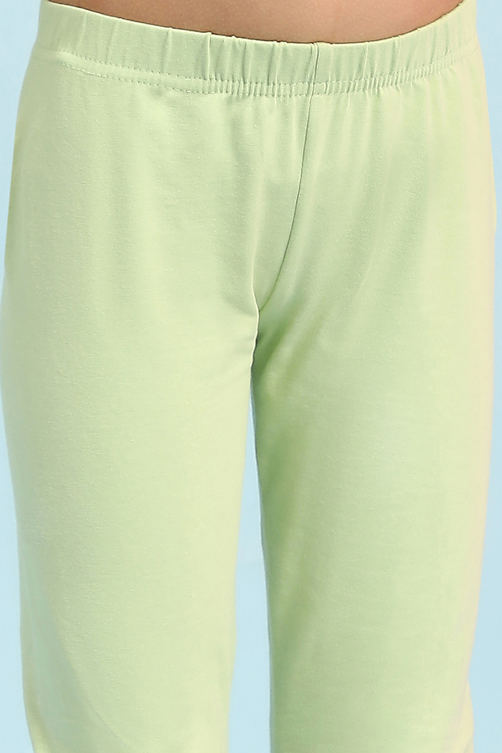 Pastel Green Cotton Tiered Suit Set image number 2