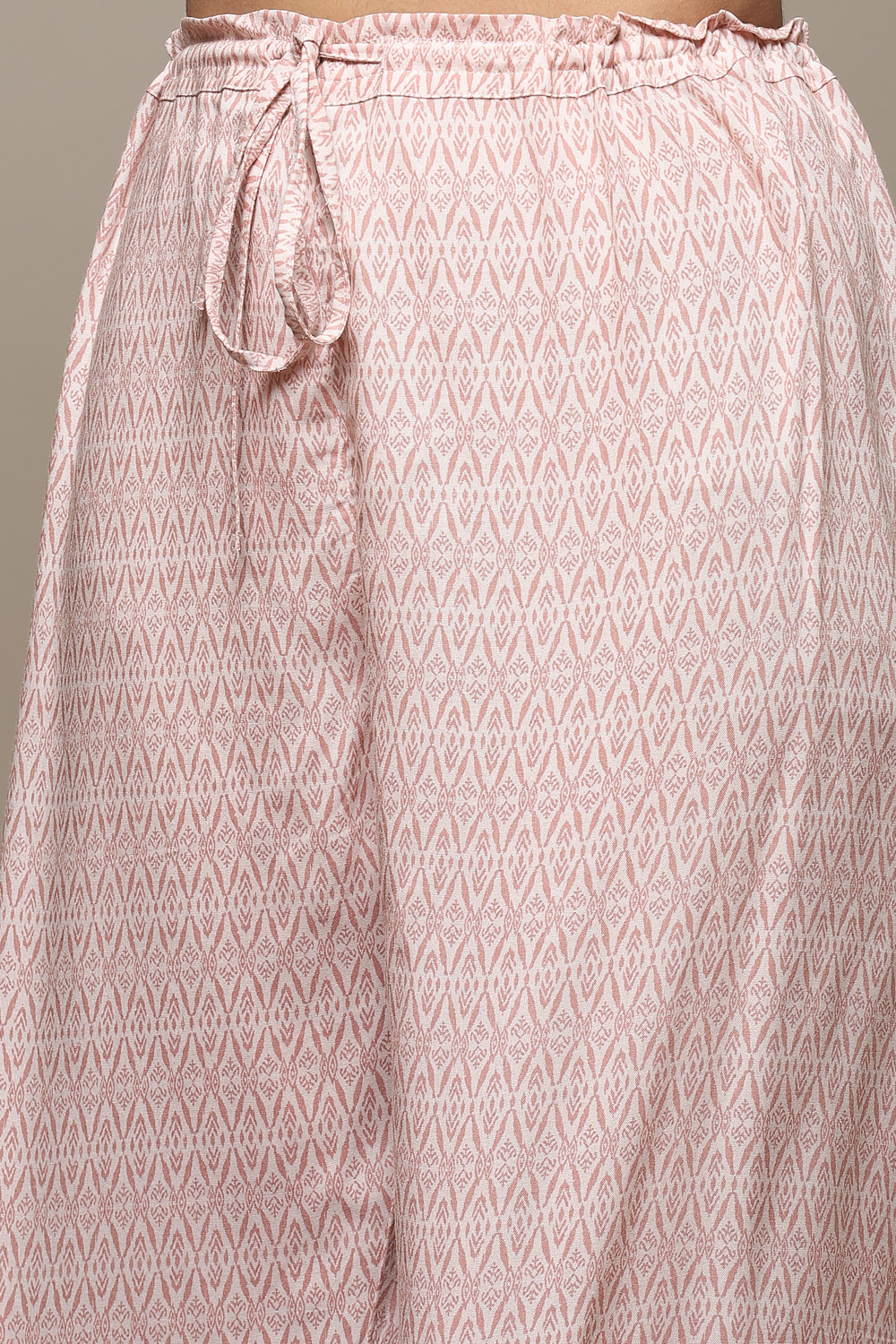 Indigo Rayon Asymmetric Kurta Palazzo 2 Piece Set image number 2