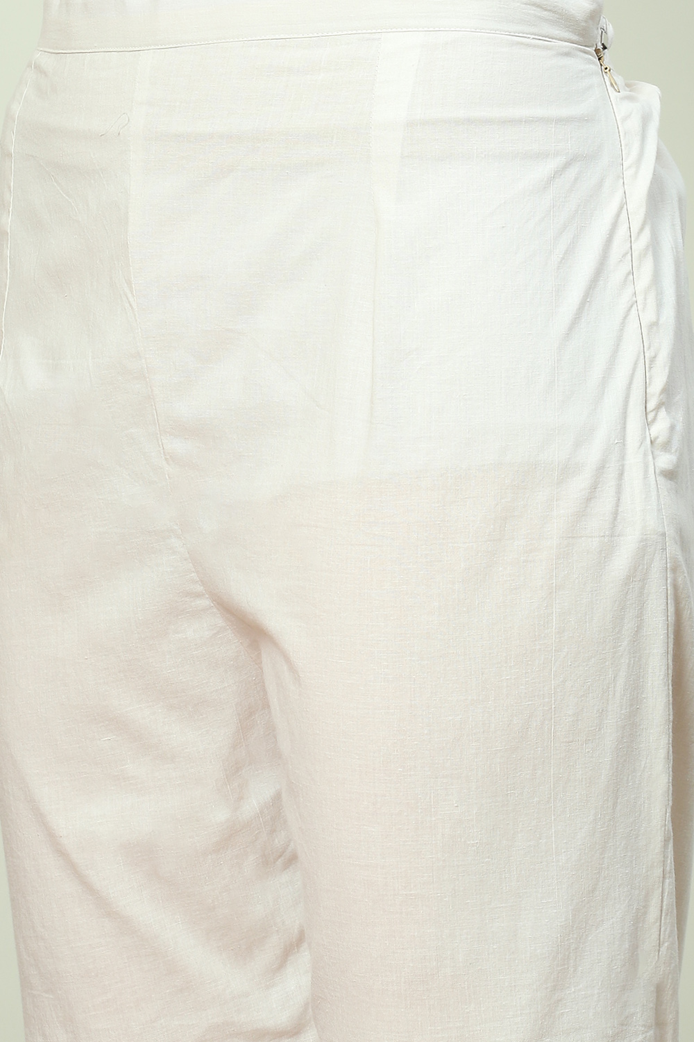 Brown Cotton Unstitched Suit Set image number 2